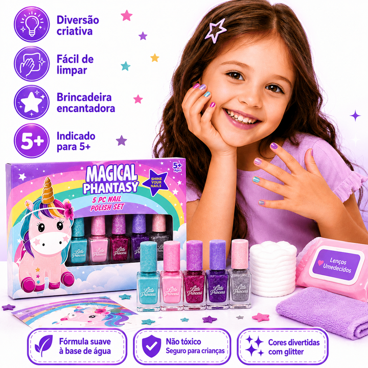 Kit de Esmaltes Infantil Magical Phantasy
