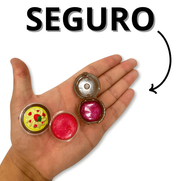 Glos Labial Infantil Lip Gloss Make De Criança Maquiagens