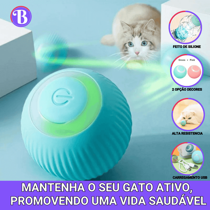 Bola MiauTech -Diversão Inteligente - Bializ