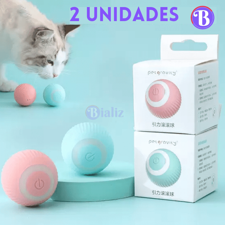 Bola MiauTech -Diversão Inteligente - Bializ