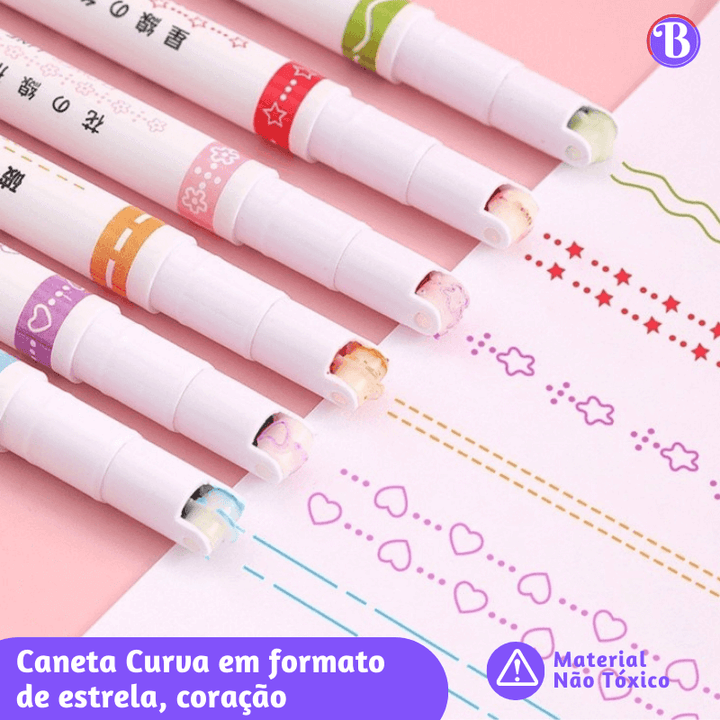 Canetas Mágicas Desenhos - Bializ