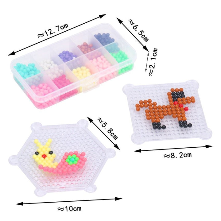 Conjunto Mágico de 1000 Peças: Brinquedo Encantado de Miçangas - Bializ