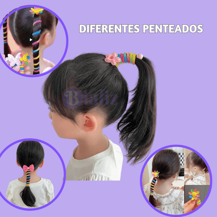 Laço Espiral Colorido - Bializ