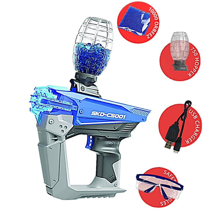 Lançador de Gel Elétrica Metralhadora Infantil - Bializ