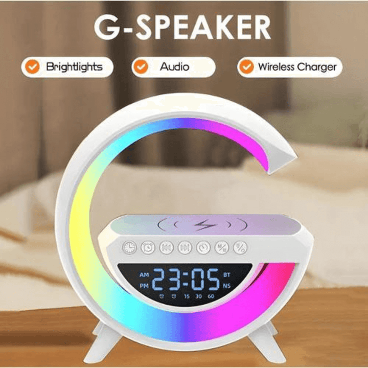 Luminária Despertador G-Speaker™ - Bializ