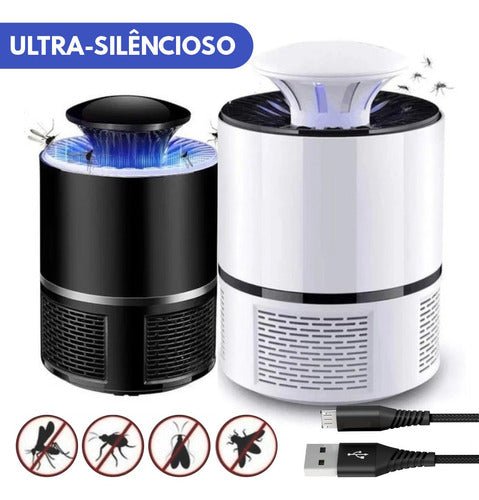 MATA MOSQUITO LÂMPADA LED VIOLETA USB - Bializ