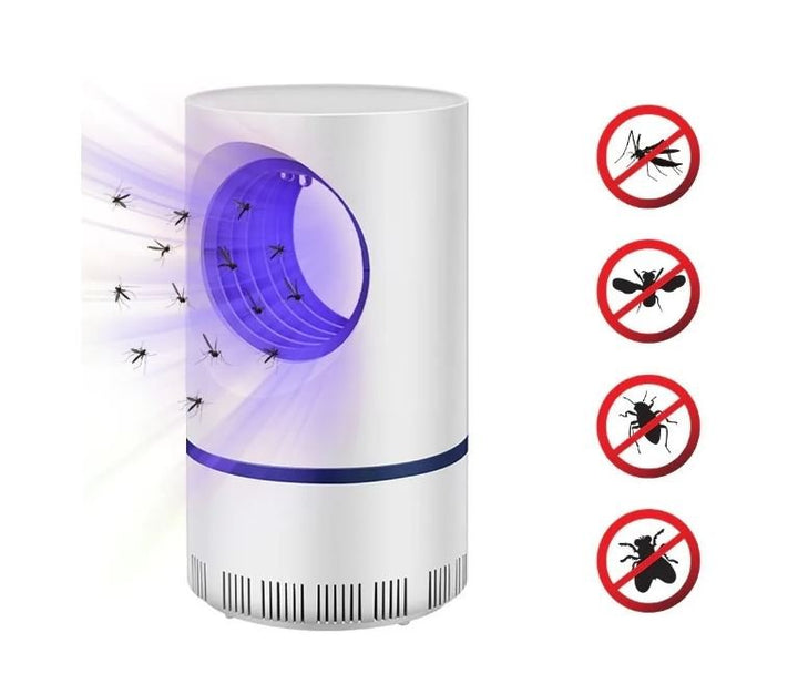 MATA MOSQUITO PERNILONGO INSETO ABAJOUR ARMADILHA LED - Bializ