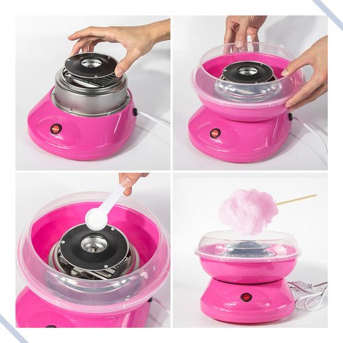 MINI MÁQUINA DE ALGODÃO DOCE PORTÁTIL - Bializ