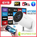 Mini Projetor Portátil 4k Android Full Hd Smart Wifi Cinema - Bializ