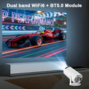 Mini Projetor Portátil 4k Android Full Hd Smart Wifi Cinema - Bializ