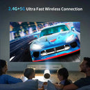 Mini Projetor Portátil 4k Android Full Hd Smart Wifi Cinema - Bializ