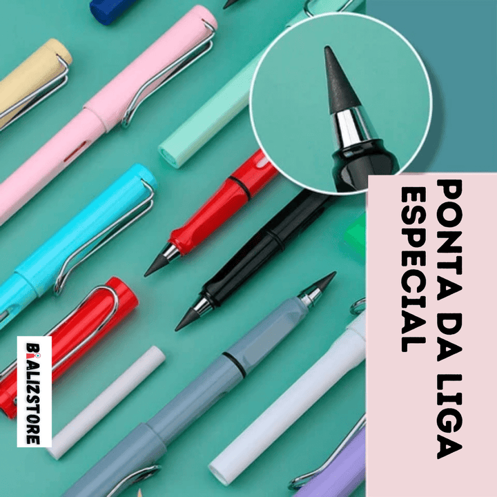 Nova Tecnologia de Escrita Ilimitada Lápis Eterno - Bializ