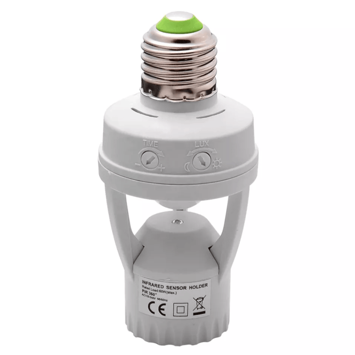 SENSOR DE PRESENÇA E MOVIMENTO PARA LAMPADA - Bializ