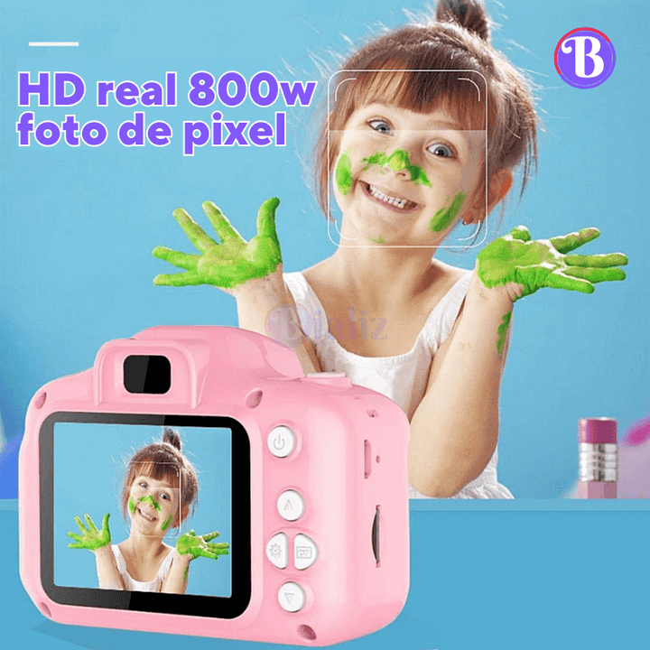 Super Mini Câmera prova d'água, 1080p, tela HD - Bializ