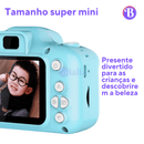 Super Mini Câmera prova d'água, 1080p, tela HD - Bializ